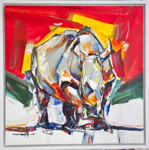 Rhino by Mind Shana