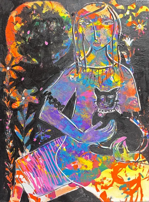 Where wild things are by Therese Rink 400 x 300mm