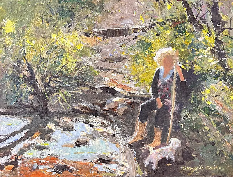 Little explorer by Tony de Freitas Size:300 x 400mm.