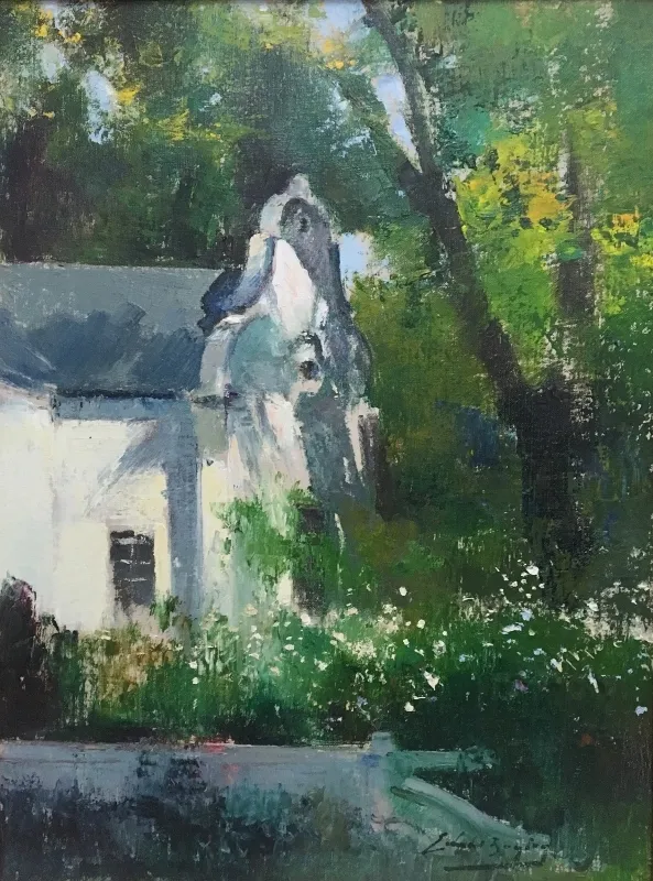 Oil On Canvas by Errol Boyley Size 500 X 380 mm by Errol Boyley