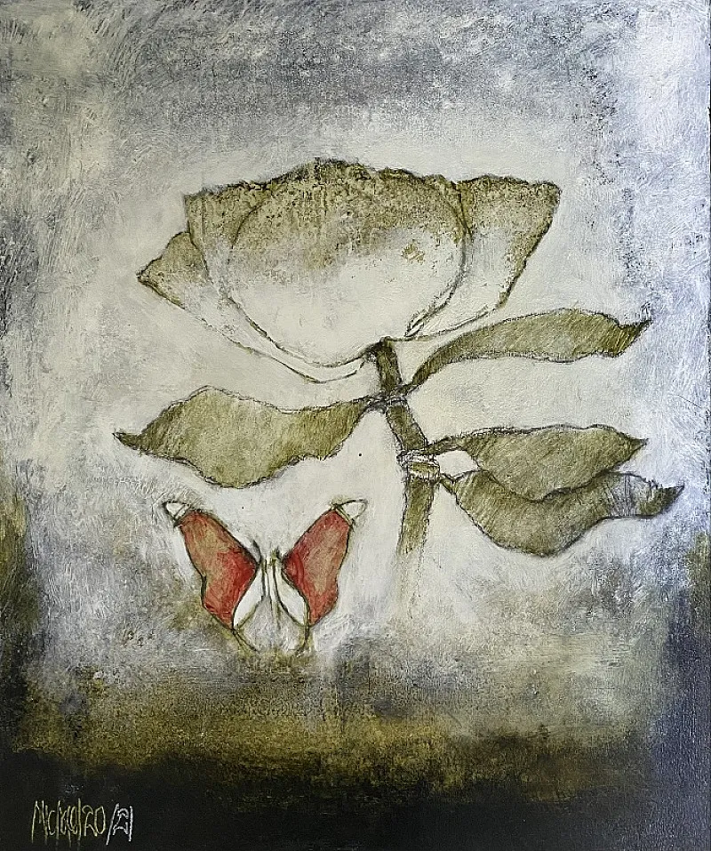 Sketch for a Magnolia by Michael Heyns 450 x 380mm