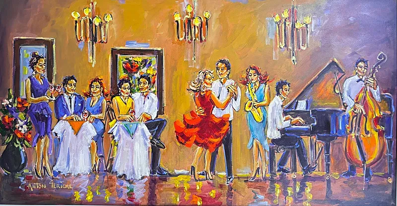 Orchestra Acrylic by Anton Gericke
