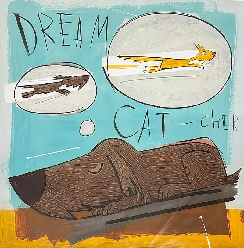 Dream Catcher Print by David Kuijers