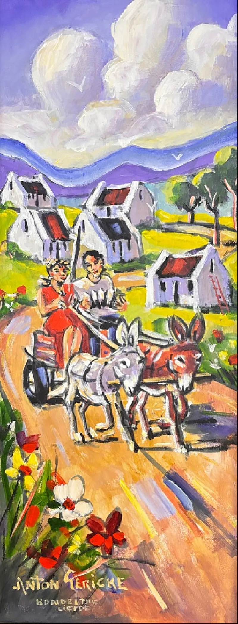 Classic Donkey Cart by Anton Gericke