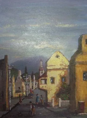 Oil Painting (A24538) by Luther Marais