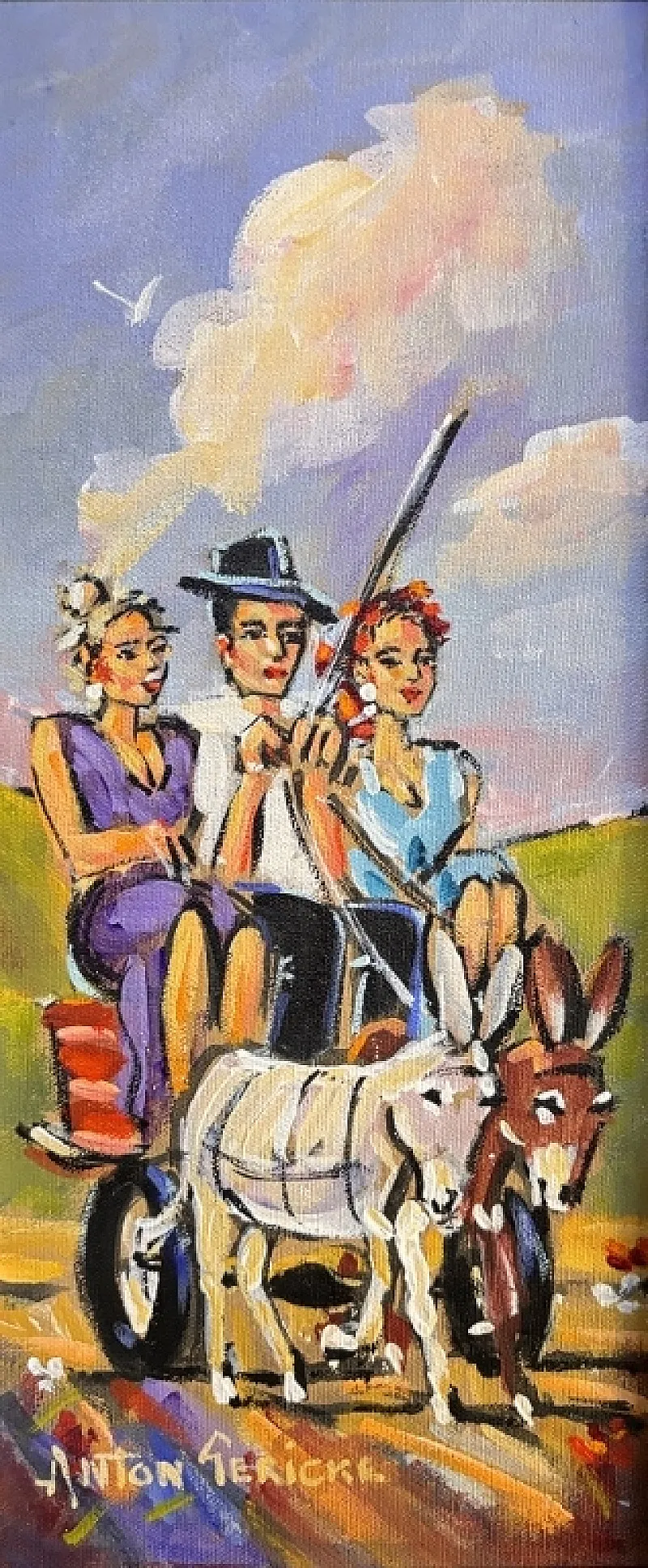 Beautiful Donkey Cart by Anton Gericke
