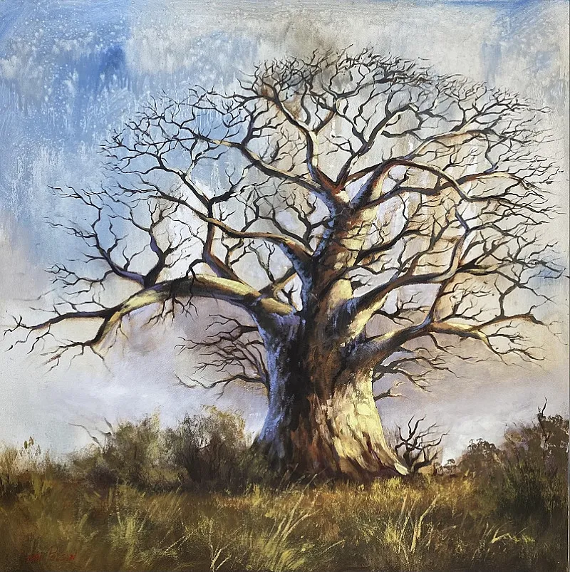 Baobab by Stan Polson 760 x 760mm