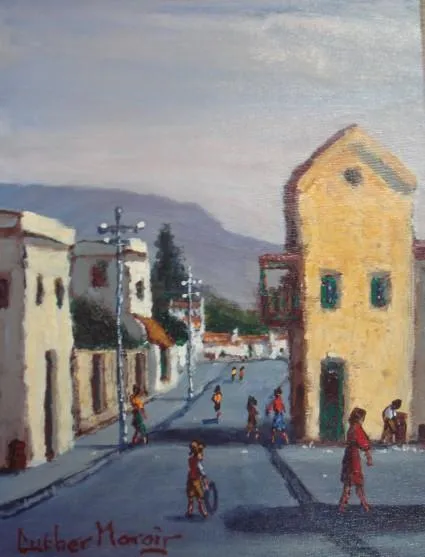 Acrylic Painting (A20605) by Luther Marais
