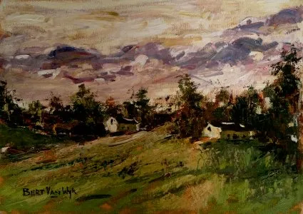Oil Painting (A26726) by Bert van Wyk