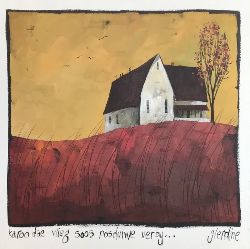 Landscape Acrylic Artwork (A20060) by Glendine