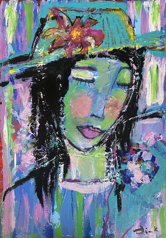 Mixed Medium Artwork (A39523) by Therese Rink