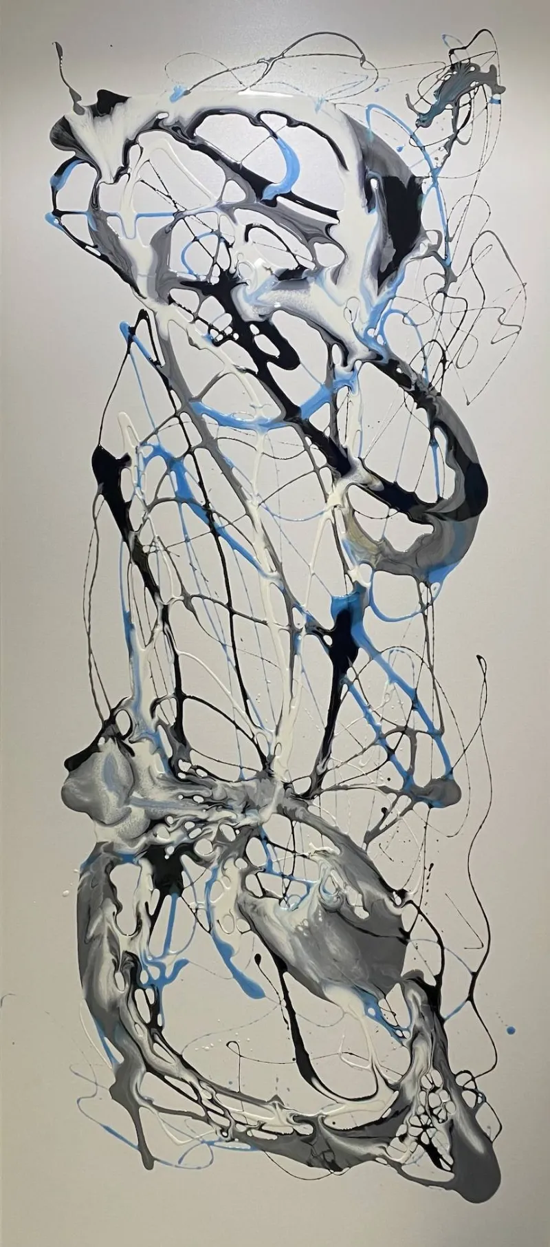 Large Abstract Painting by Franco