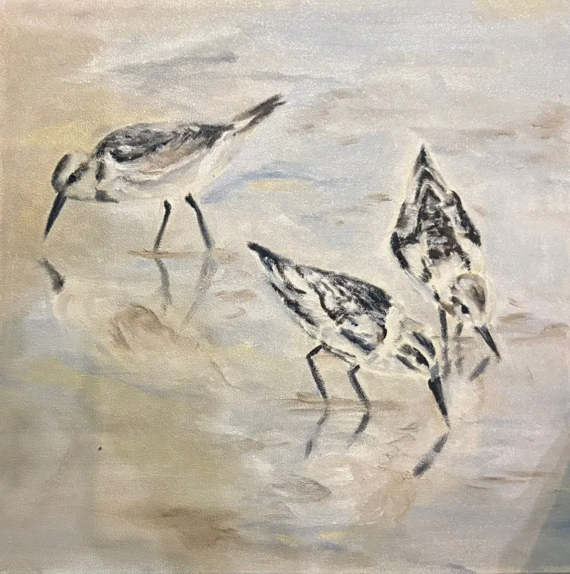 Drawwertjies - Oil on Canvas by Cornelie Wolff