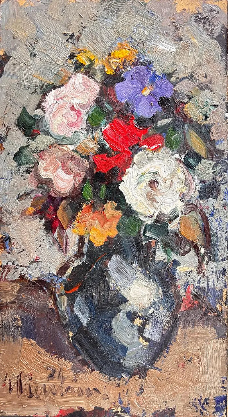 Flower by Hennie Niemann Snr 290 x 160mm