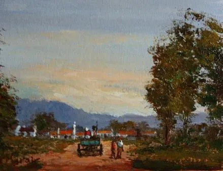 Oil Painting (A24875) by Luther Marais