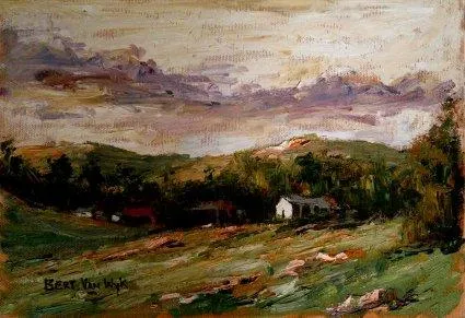 Oil Painting (A26727) by Bert van Wyk