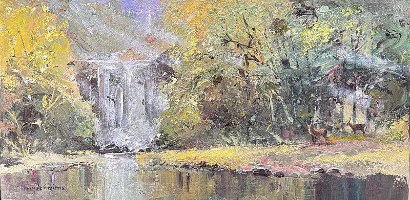 Be still by Tony de Freitas Size:250 x 500mm.