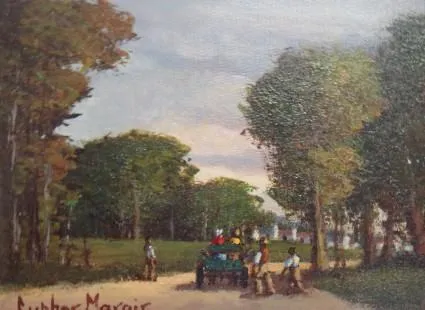 Acrylic Painting (A20787) by Luther Marais