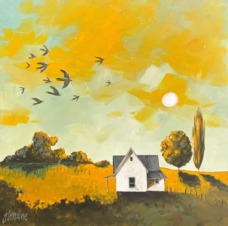 Landscape by Glendine 400 x 400 mm by Glendine