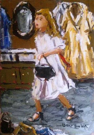 Oil Painting (A26597) by Bert van Wyk