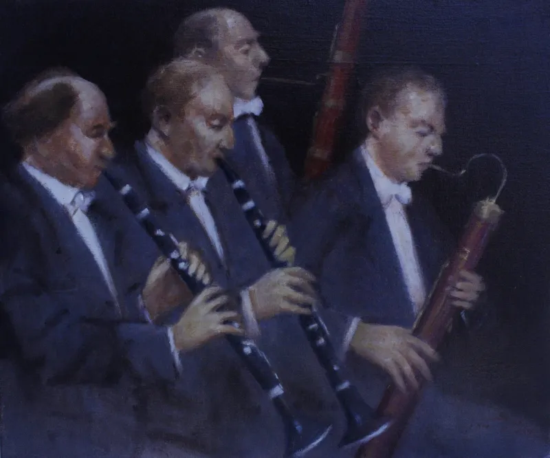 Oil On Board (A35285) by Duggie du Toit