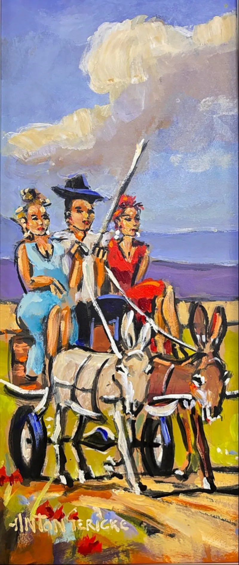 Donkey Coming by Anton Gericke