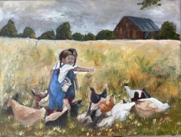 feeding time by cornelie wolff