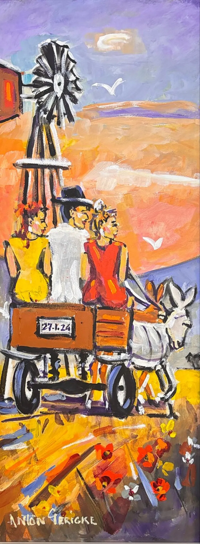 Classic Donkey Going by Anton Gericke