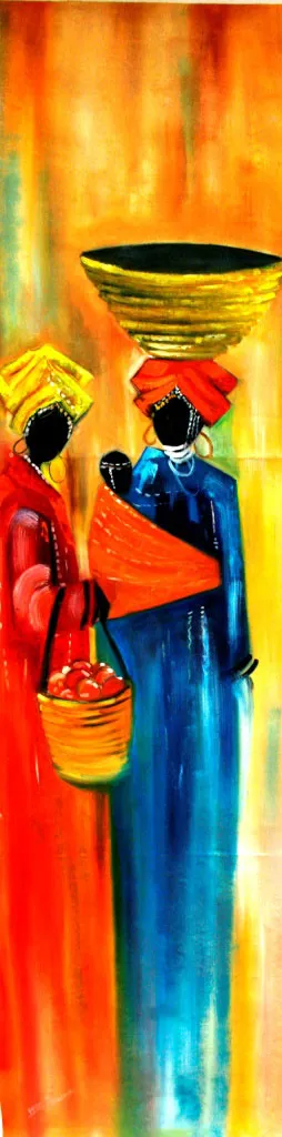 Oil Painting (A31951) by Francis Sibanda
