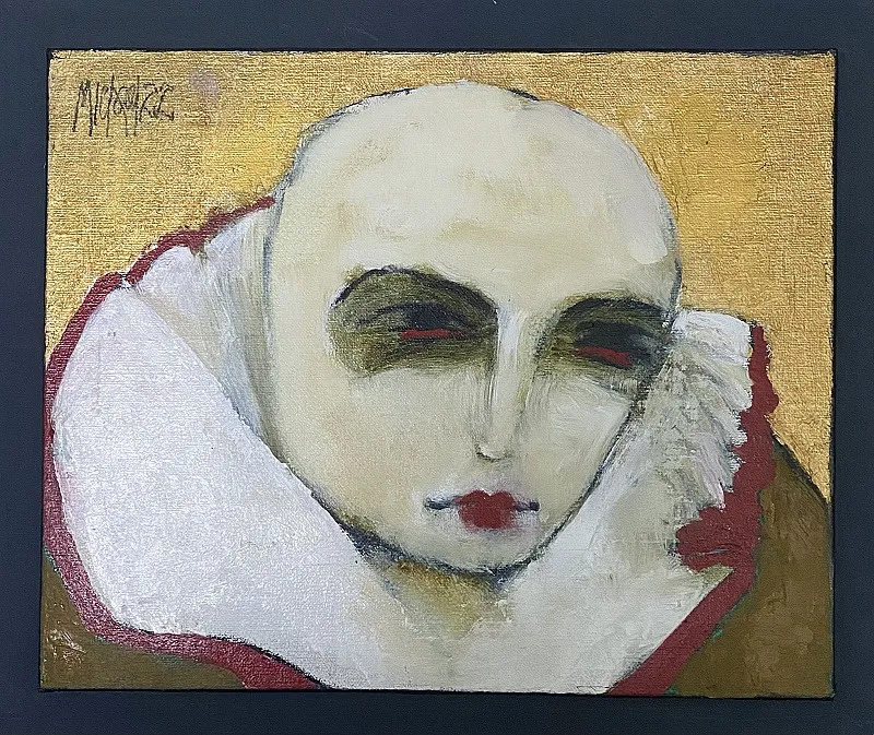 Pierrot by Michael Heyns 220 x 270mm