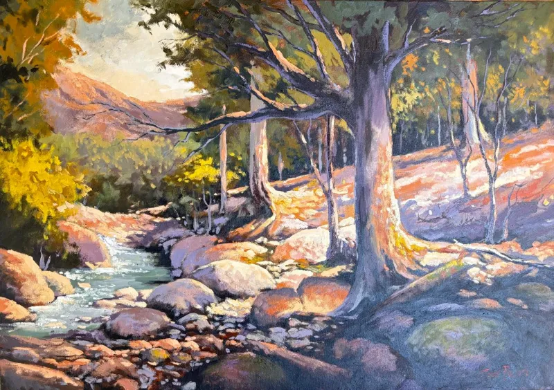 Stan Polson, river landscape