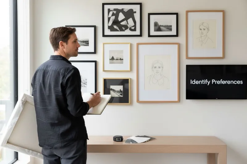 buying art as a gift process