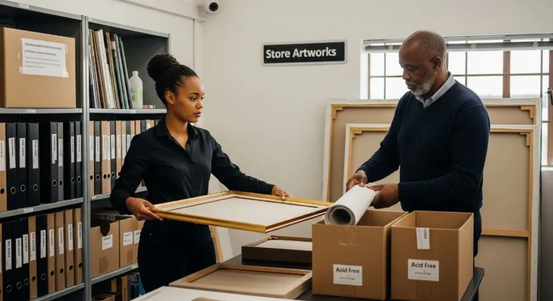 artwork storage South Africa