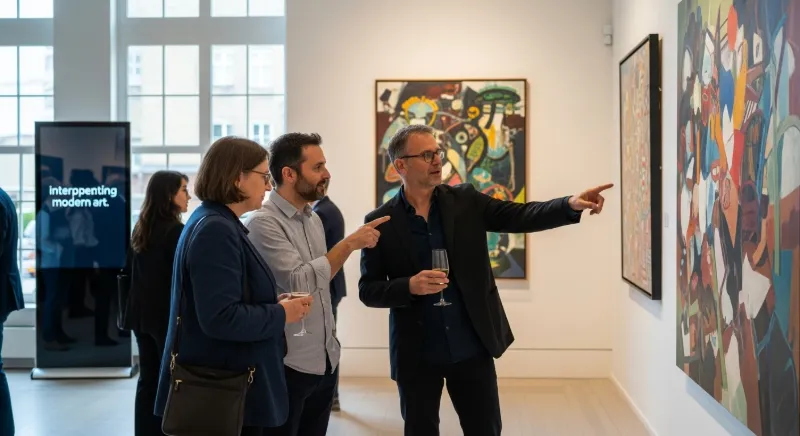 modern art collectors interpretation
