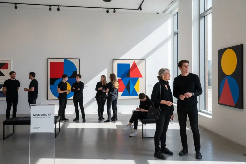 geometric art gallery