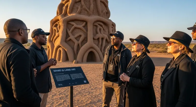 South African land art